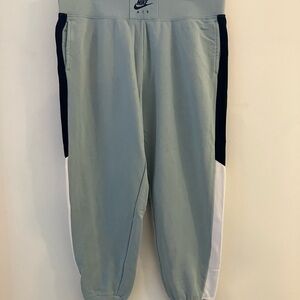 Nike Air Sweatpants - Light Gray with Black and White Accents